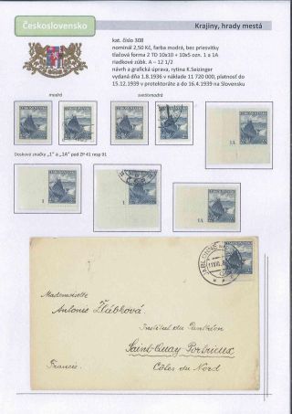 Czechoslovakia 1918 - 1939 (Part II) – sheet 32