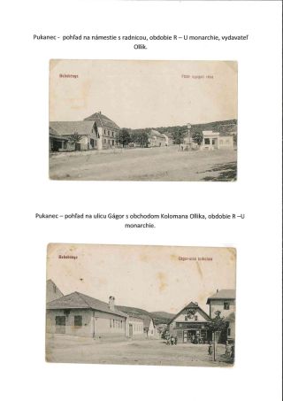 Pohľadnice Pukanca a Bátoviec – list 3