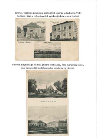 Pohľadnice Pukanca a Bátoviec – list 26