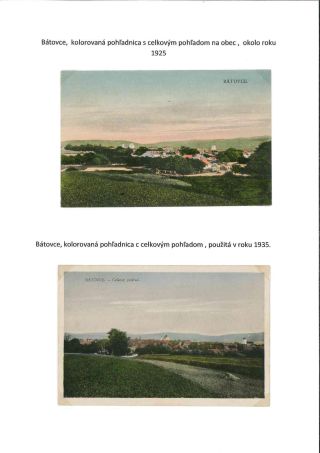 Pohľadnice Pukanca a Bátoviec – list 30