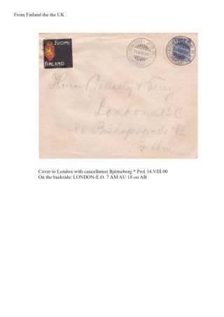 DIE FINNISCHE TRAUERMARKE – Blatt 33