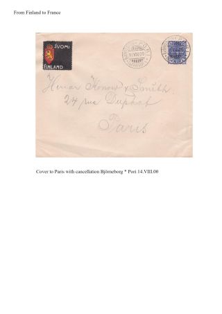 DIE FINNISCHE TRAUERMARKE – Blatt 36