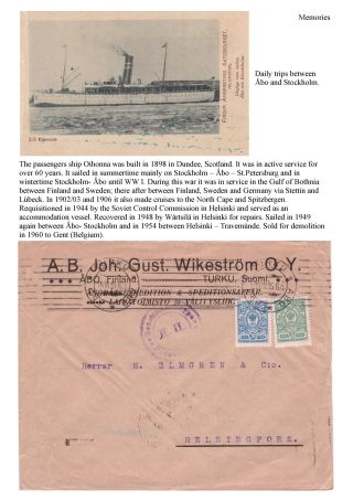 DIE FINNISCHE TRAUERMARKE – Blatt 95