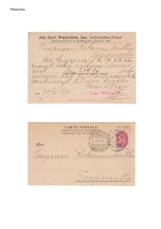 DIE FINNISCHE TRAUERMARKE – Blatt 98