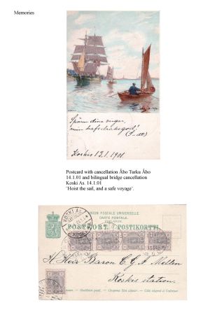 DIE FINNISCHE TRAUERMARKE – Blatt 99