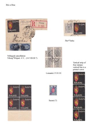 DIE FINNISCHE TRAUERMARKE – Blatt 103