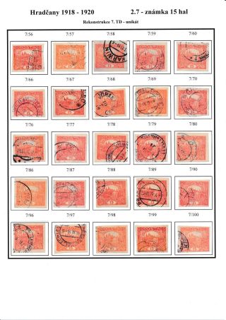 HRADCANY 1918-1920 – sheet 30