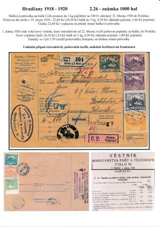 HRADCANY 1918-1920 – sheet 72