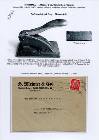 PERFINY LIBERECKA Z OBDOBÍ ZÁBORU SUDET – list 2