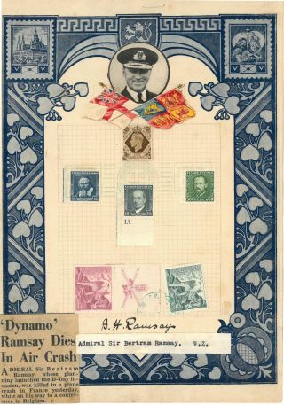 FAMOUS ALLIED PERSONALITIES 1939-1945 – sheet 21