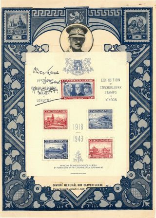 FAMOUS ALLIED PERSONALITIES 1939-1945 – sheet 23