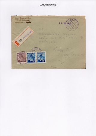 VORLÄUFIGE STEMPELN DER OPAVA (TROPPAU) REGION 1945-6 – Blatt 12