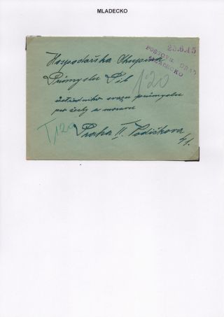 VORLÄUFIGE STEMPELN DER OPAVA (TROPPAU) REGION 1945-6 – Blatt 19