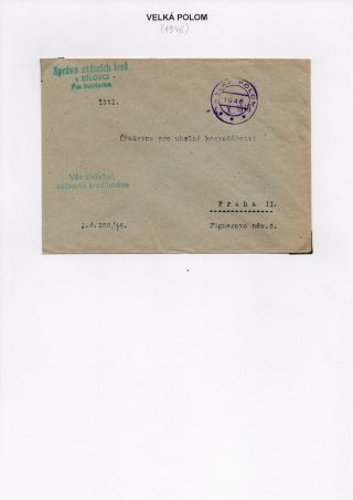 VORLÄUFIGE STEMPELN DER OPAVA (TROPPAU) REGION 1945-6 – Blatt 26