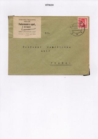 VORLÄUFIGE STEMPELN DER OPAVA (TROPPAU) REGION 1945-6 – Blatt 29