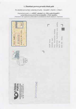 PROJEKT APOST NA POŠTÁCH ČESKÉ REPUBLIKY 1994-2019 – list 2