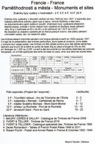 FRANCE: PLACES OF INTEREST AND CITIES – sheet 1
