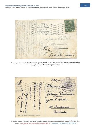K.U.K. KRIEGSMARINE 1914-1918 – sheet 3