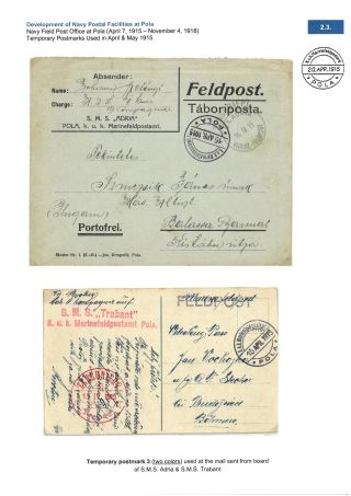 K.U.K. KRIEGSMARINE 1914-1918 – sheet 7