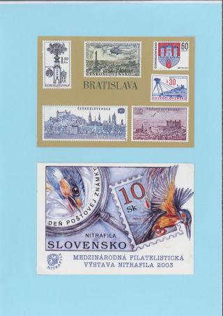 Briefmarken auf Postkarten – Blatt 3