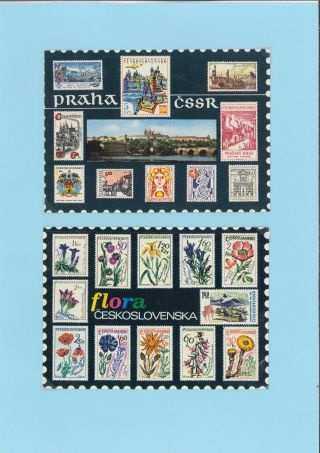 Briefmarken auf Postkarten – Blatt 5