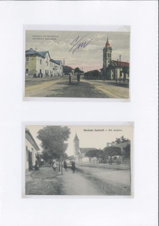 Zeliezovce on postcards – sheet 6