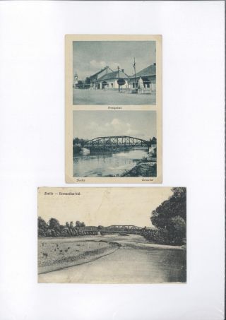 Zeliezovce on postcards – sheet 13