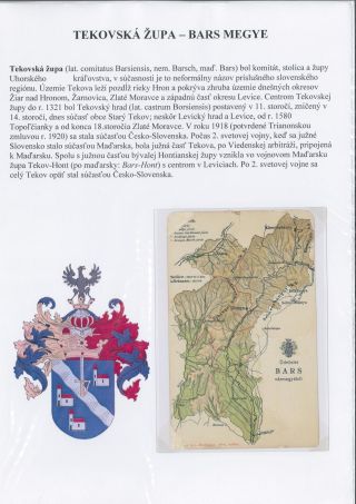 Región Tekov – list 1