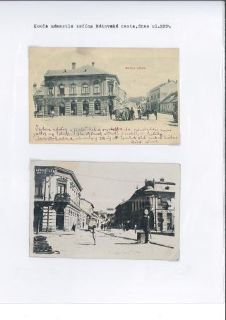 Levice - Leva on old postcards – sheet 8