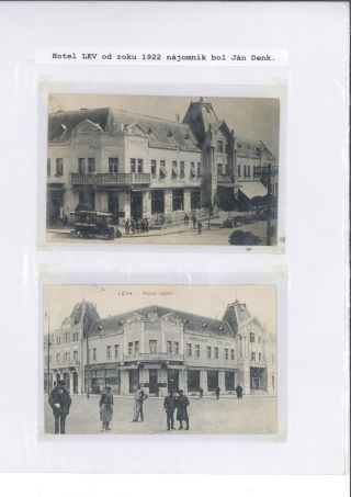 Levice - Leva on old postcards – sheet 10