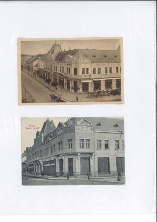Levice - Leva on old postcards – sheet 12
