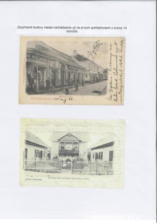 Levice - Leva auf alten Postkarten – Blatt 49