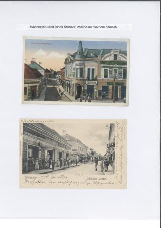 Levice - Leva auf alten Postkarten – Blatt 53