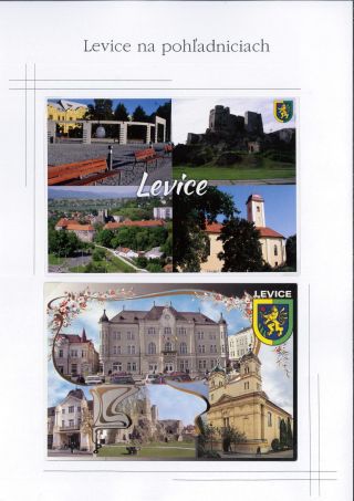 Levice - novodobé pohľadnice – list 1