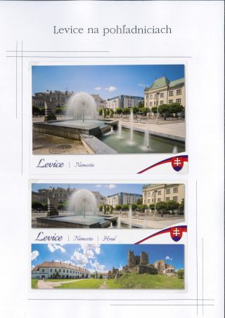 Levice - novodobé pohľadnice – list 12
