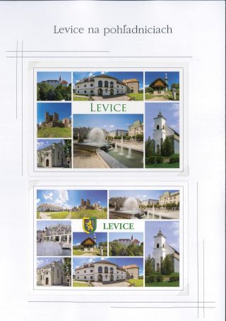 Levice - novodobé pohľadnice – list 14