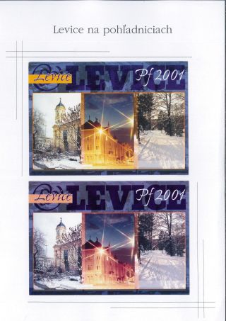 Levice - novodobé pohľadnice – list 20