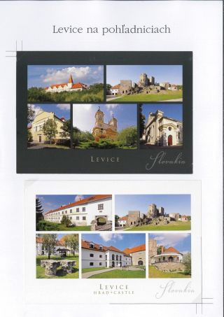 Levice - novodobé pohľadnice – list 21