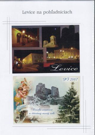 Levice - novodobé pohľadnice – list 23