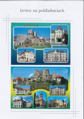 Levice - novodobé pohľadnice – list 28