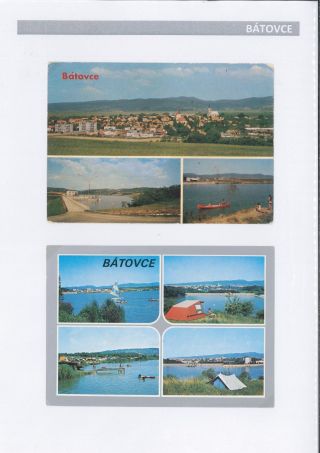 Moderne Postkarten des Bezirks Levice – Blatt 3