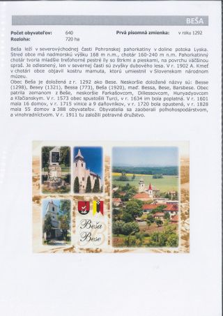 Moderne Postkarten des Bezirks Levice – Blatt 4