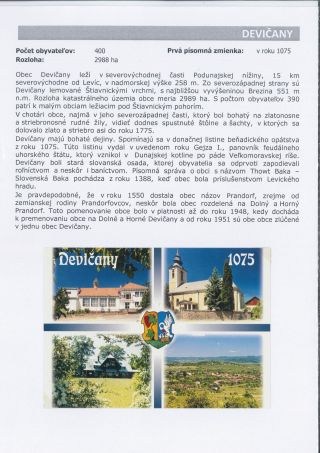 Moderne Postkarten des Bezirks Levice – Blatt 15