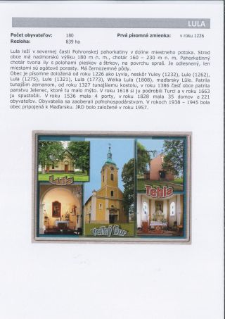 Novodobé pohľadnice okresu Levice – list 50