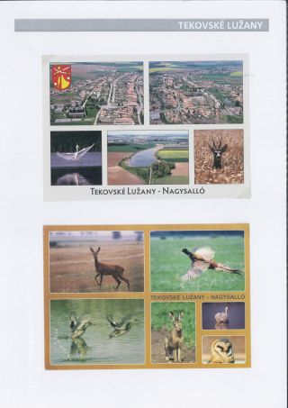Novodobé pohľadnice okresu Levice – list 90