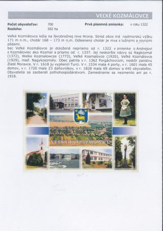 Novodobé pohľadnice okresu Levice – list 94