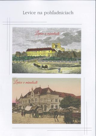 Levice - reprinty starých pohľadníc – list 1