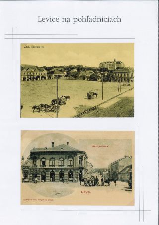 Levice - reprinty starých pohľadníc – list 14