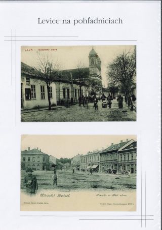 Levice - reprinty starých pohľadníc – list 15