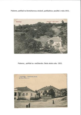 Postkarten von Pukanec, Batovce und Santovka – Blatt 4